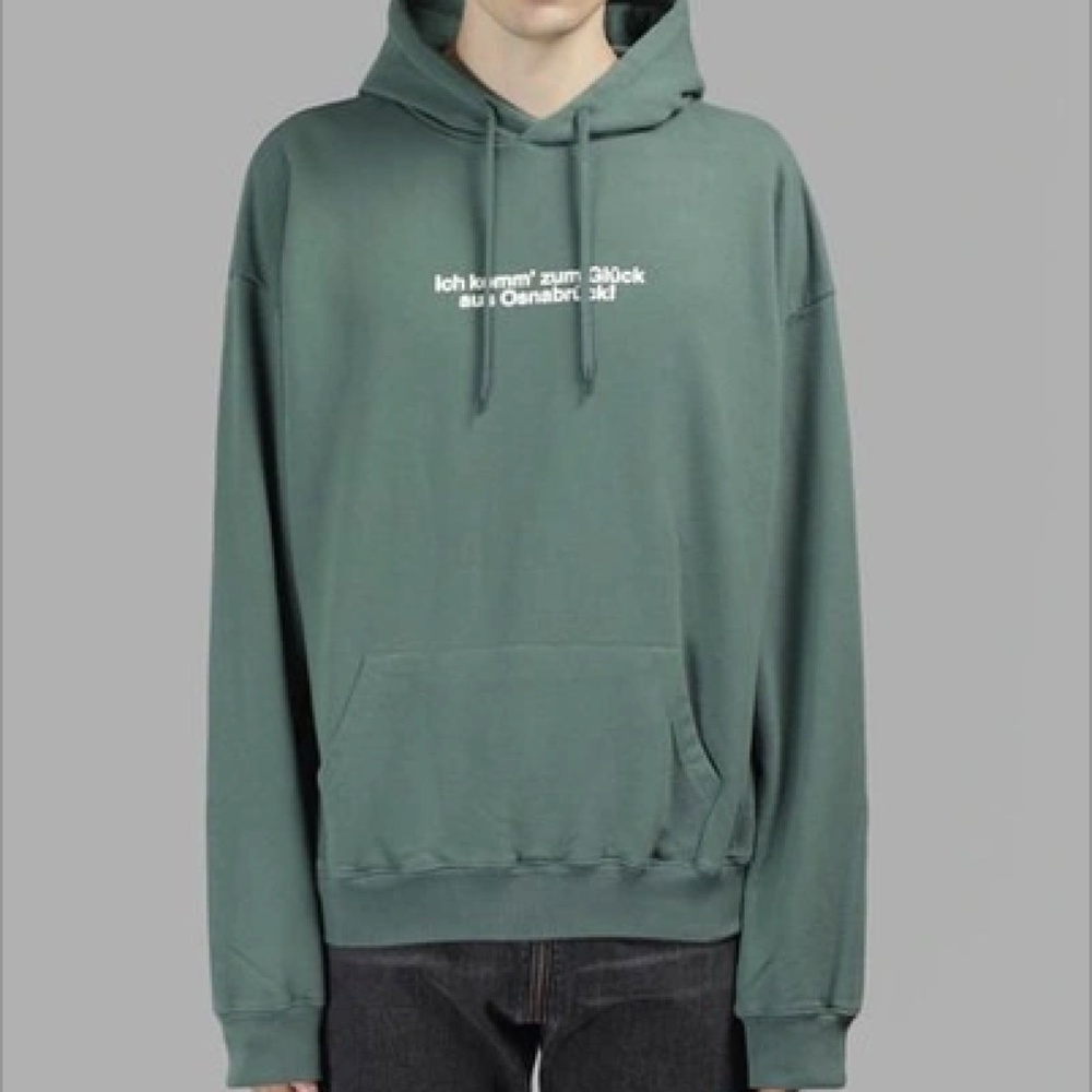 VETEMENTS AW17 Tourist Hoodie from KJmade